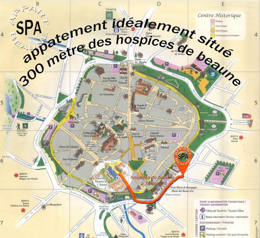Appart' Spa Et Sauna Privatif Au Coeur De Beaune Kültér fotó
